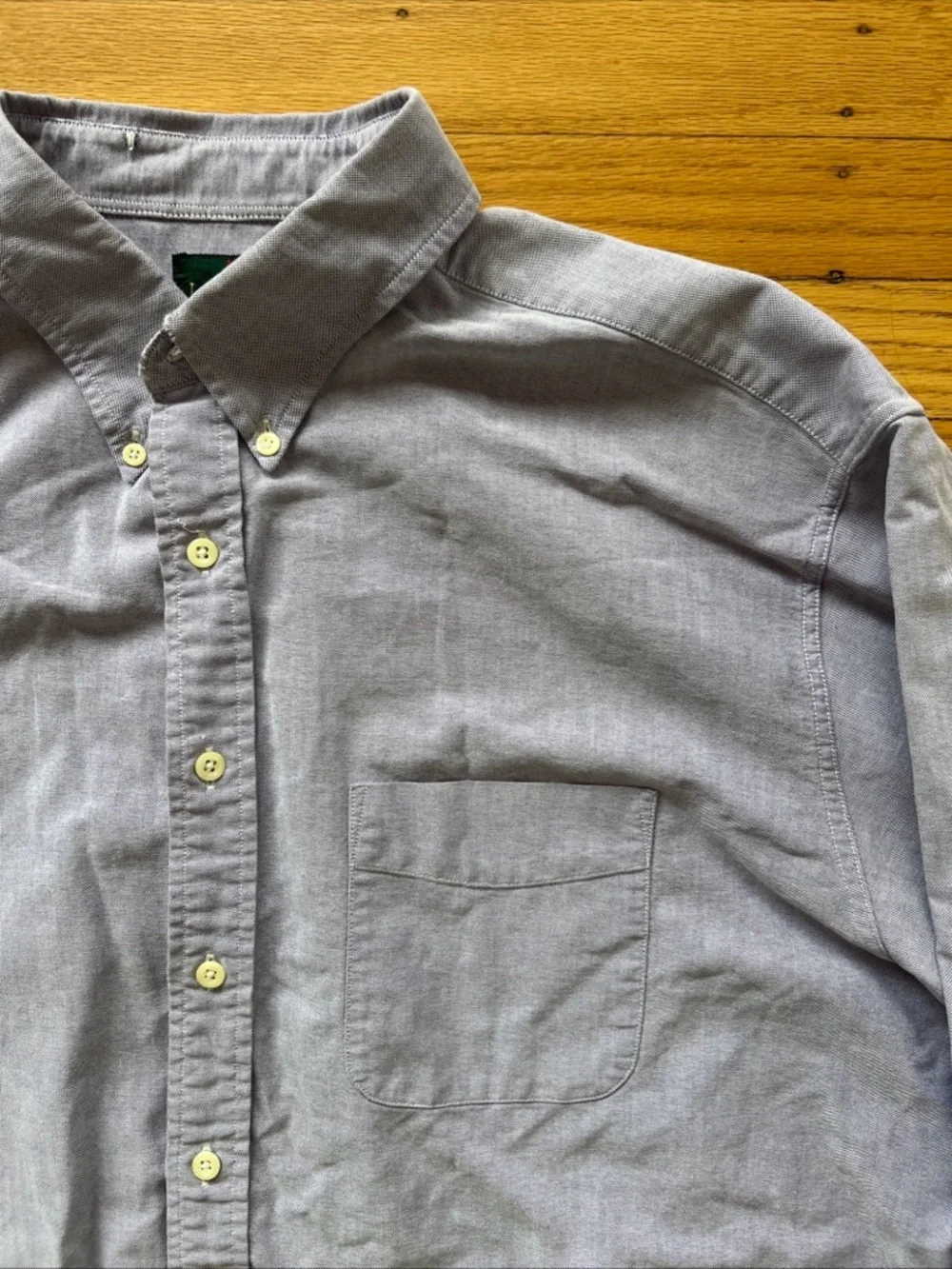 Vintage Jcrew Oarsman Oxford Shirt Men’s XL